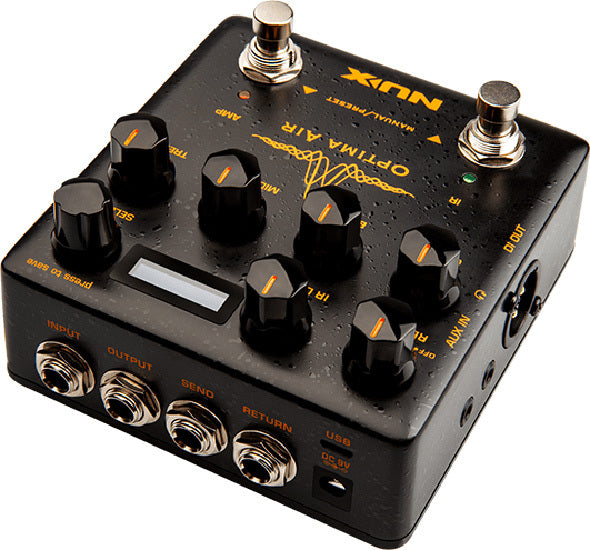 NUX Verdugo Series Optima Air Acoustic Simulator & IR Loader Pedal