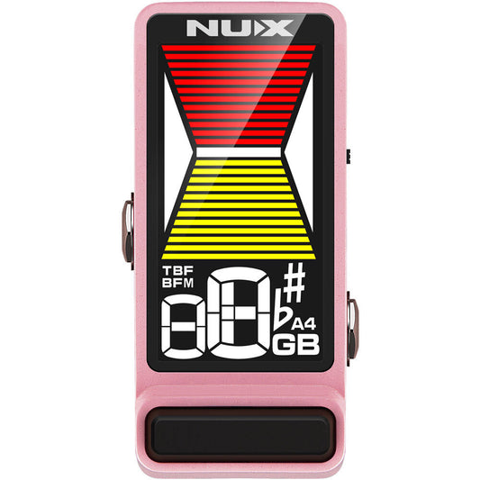 NuX Mini Core Series Flow Tune Tuner Pedal - Pink