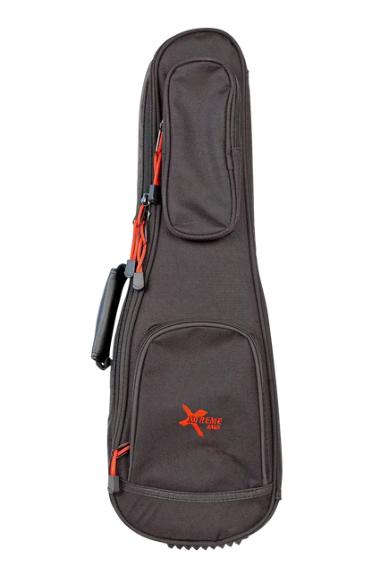 Xtreme Soprano Ukulele Bag - Black Waterproof Nylo
