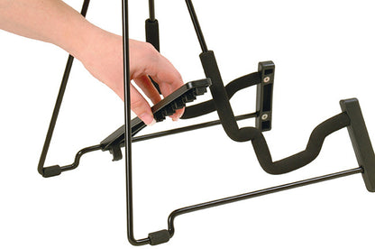 On Stage Fold Flat Metal A-Frame Guitar Stand