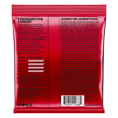 Ernie Ball Burly Slinky Paradigm Electric Guitar Strings 11-52 Gauge