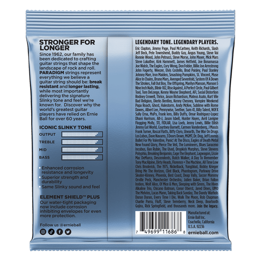 Ernie Ball Primo Slinky Paradigm Electric Guitar Strings 9.5-44 Gauge