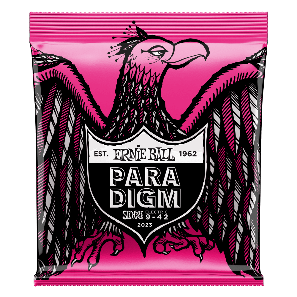 Ernie Ball 'Super Slinky Paradigm Electric Guitar Strings 9-42 Gauge