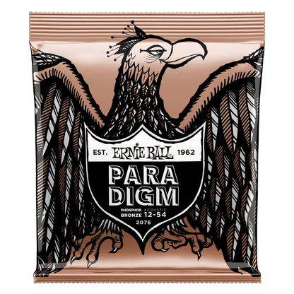 Ernie Ball Paradigm Medium Light Phosphor Bronze Acoustic Guitar Strings 12-54