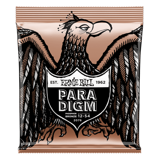 Ernie Ball Paradigm Medium Light Phosphor Bronze Acoustic Guitar Strings 12-54
