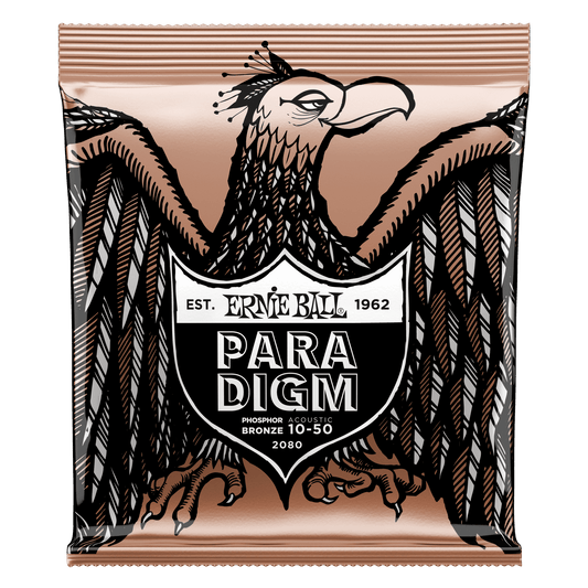 Ernie Ball Paradigm Extra Light Phosphor Bronze Acoustic Guitar Strings 10-50