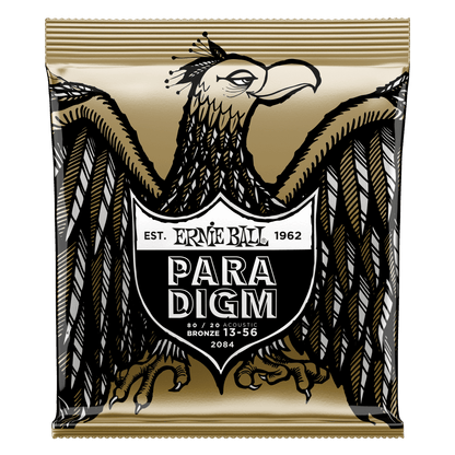 Ernie Ball Paradigm Medium 80/20 Bronze Acoustic Guitar Strings 13-56