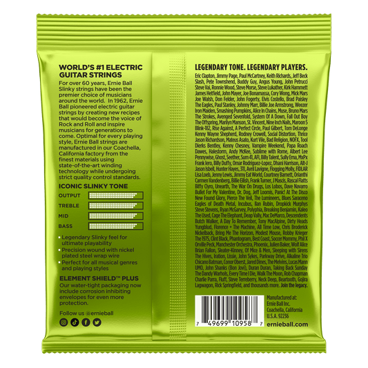 Ernie Ball Regular Slinky Nickel Wound 8-String Electric Guitar Strings 10-74