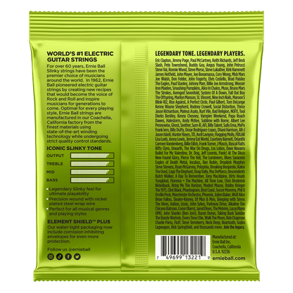 Ernie Ball Regular Slinky Nickel Wound Electric Guitar Strings 10-46 3-Pack