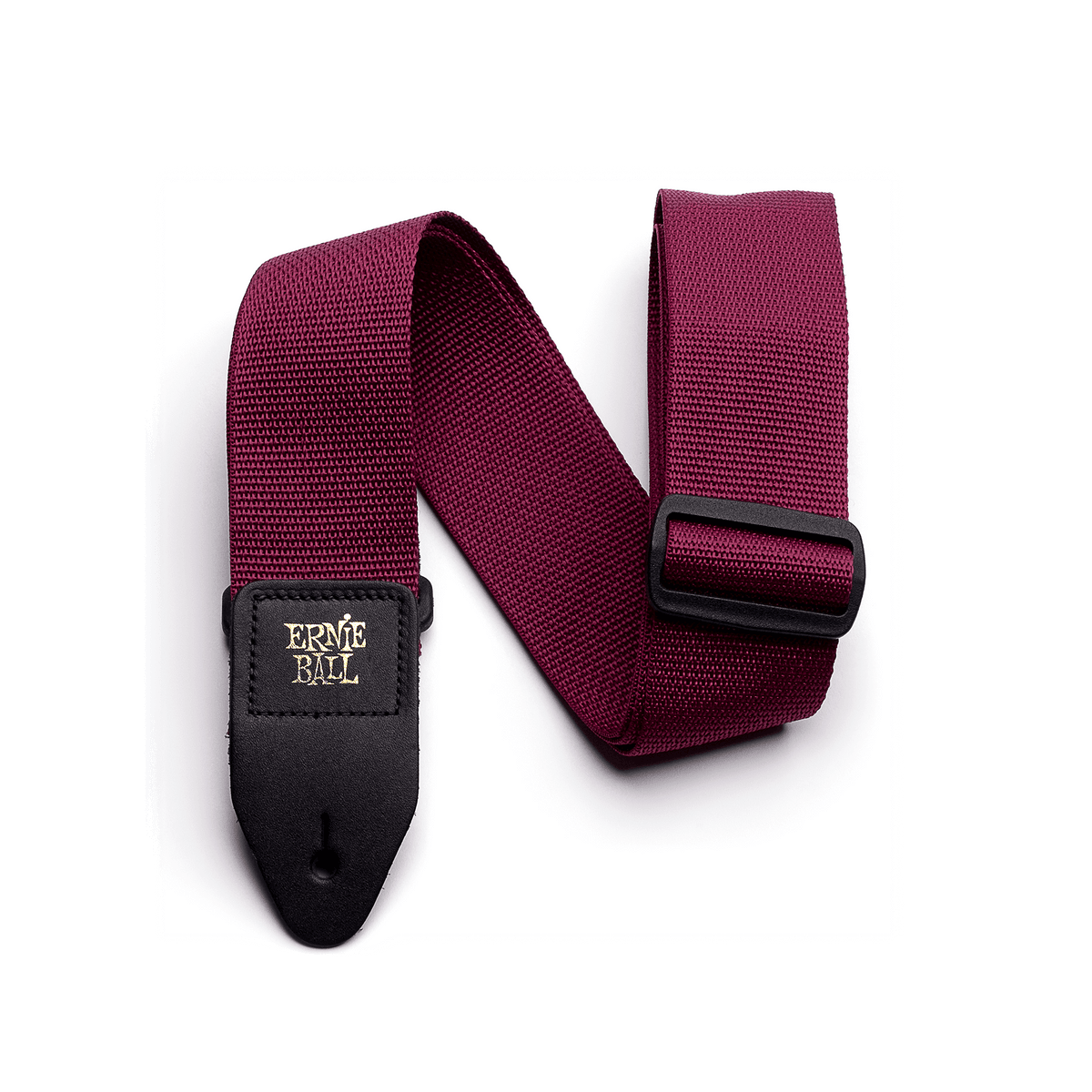Ernie Ball Polypro Guitar/Bass Strap - Burgundy