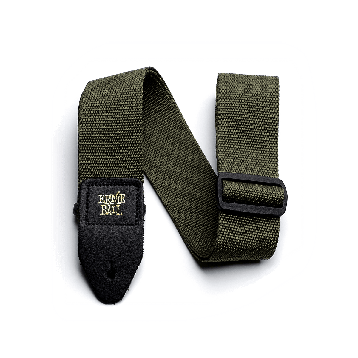 Ernie Ball Polypro Guitar/Bass Strap - Olive