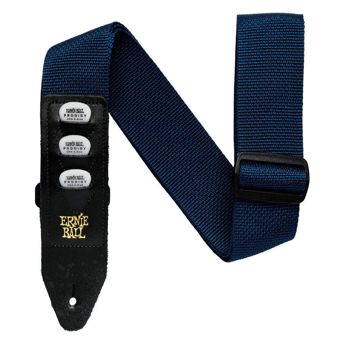 Ernie Ball Polypro Pickholder Guitar/Bass Strap - Navy