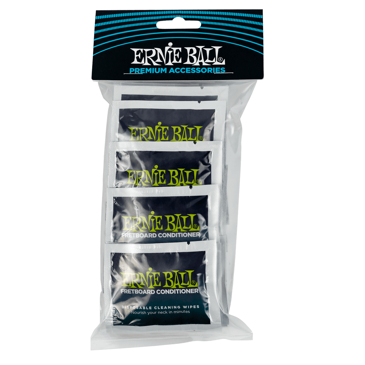 Ernie Ball Wonder Wipes Fretboard Conditioner 20 Pack