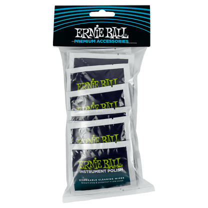 Ernie Ball Wonder Wipes Instrument Polish 20 Pack
