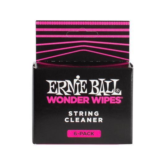 Ernie Ball Wonder Wipes String Cleaner 6 Pack