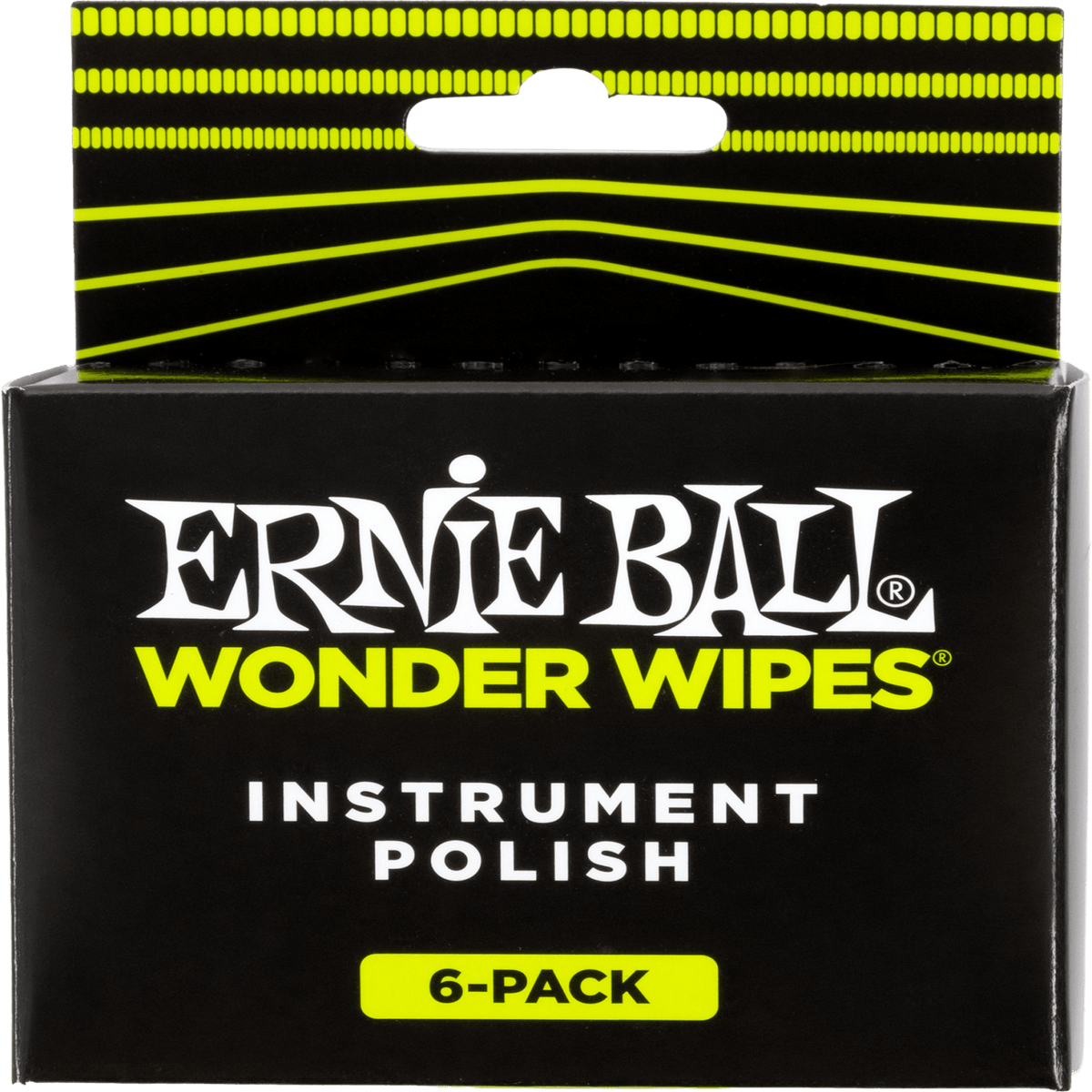 Ernie Ball Wonder Wipes Instrument Polish 6 Pack