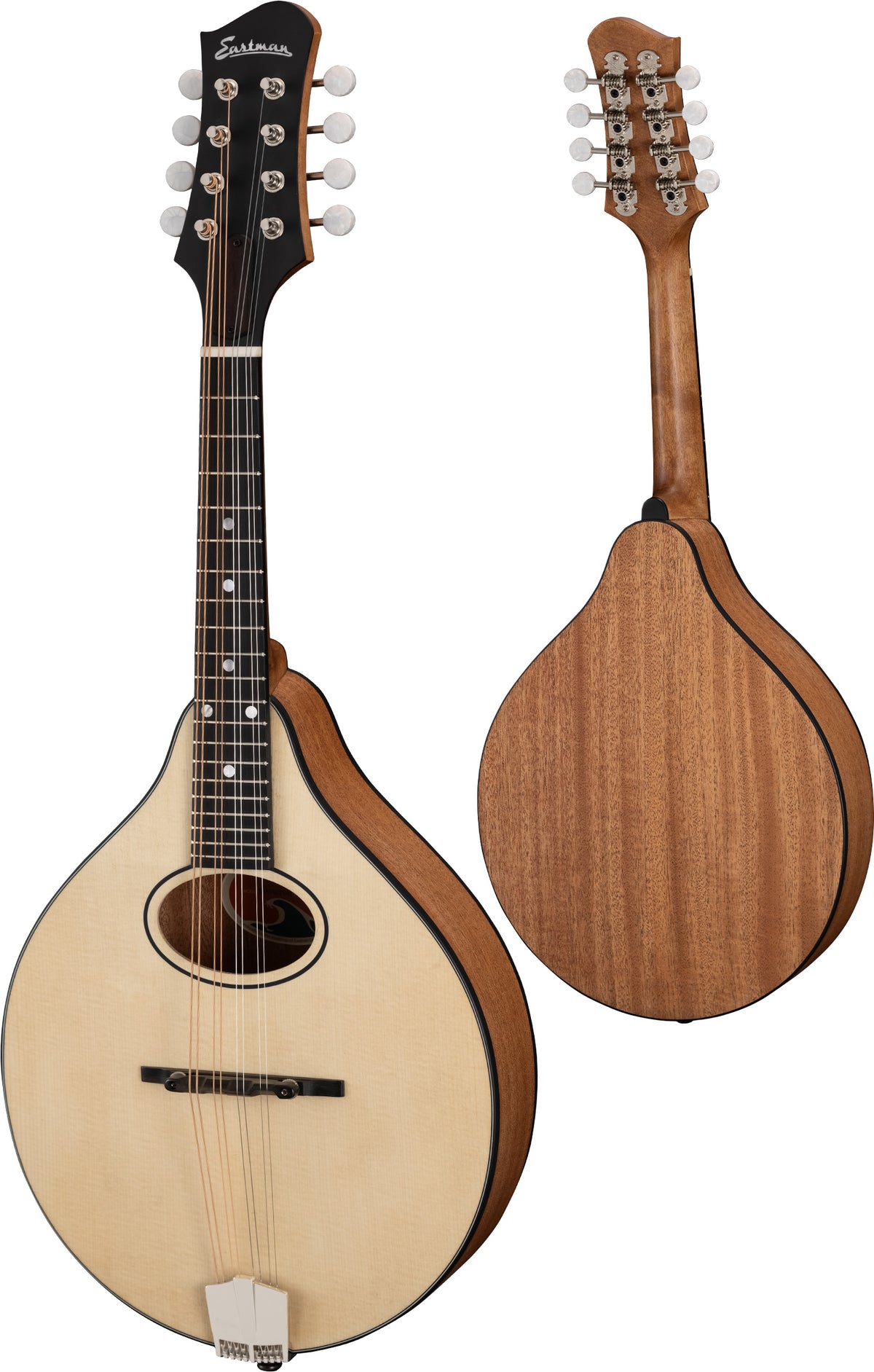 Eastman PCH-M104 A-Style Mandolin, Natural