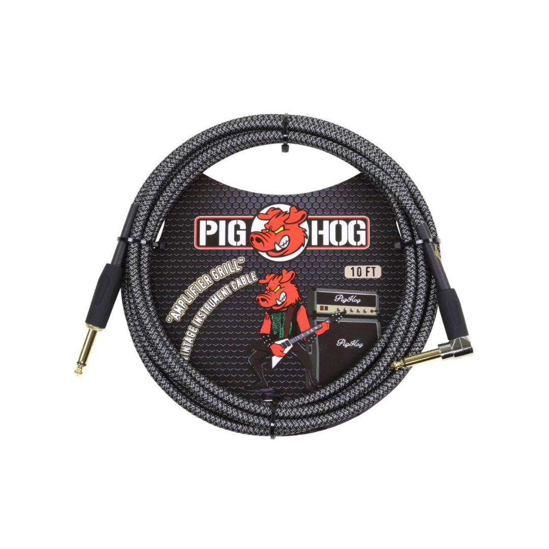 Pig Hog "Amp Grill" Instrument Cable, 10ft. RA