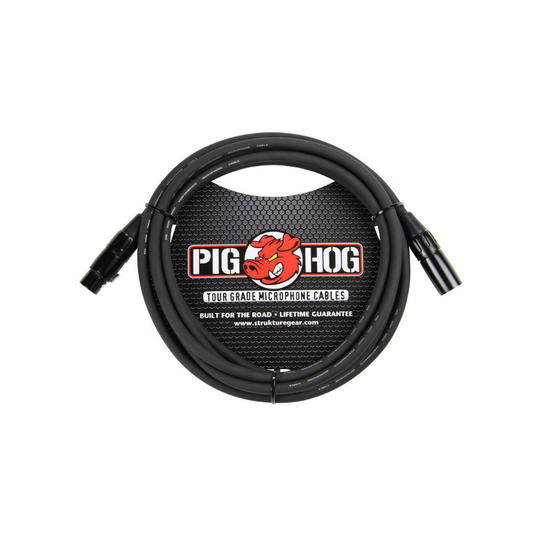 Pig Hog 8mm Mic Cable, 15ft XLR