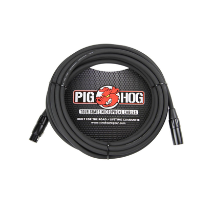 Pig Hog 8mm Mic Cable, 20ft XLR
