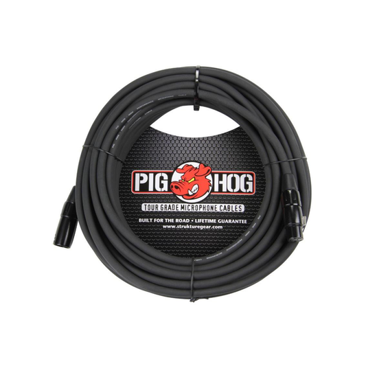 Pig Hog 8mm Mic Cable, 50ft XLR