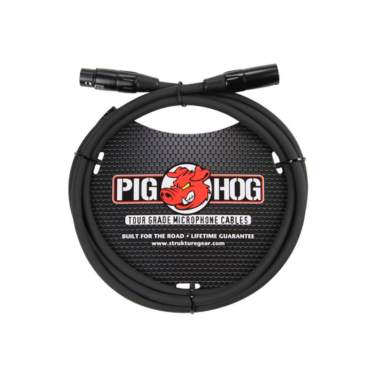 Pig Hog 8mm Mic Cable, 6ft XLR