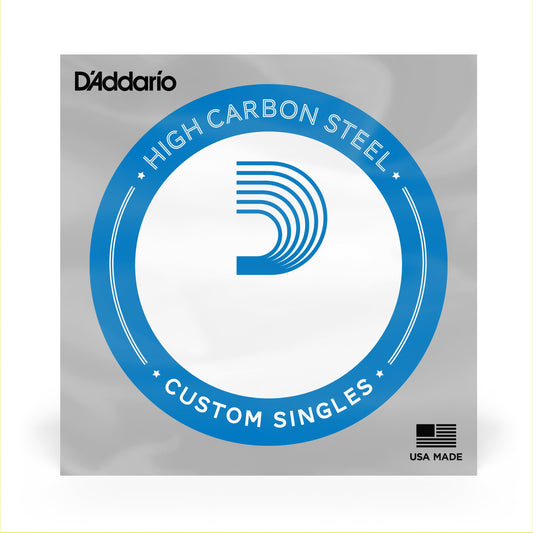 DAddario PL016 Plain Steel Guitar Single String, .016