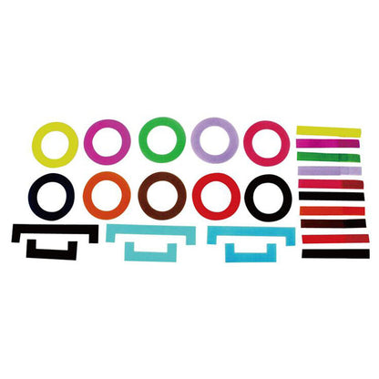 Protection Racket Coloured Drum Mat Markers