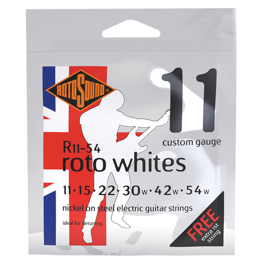 Rotosound R1154 Roto Whites Electric Detune 11-54