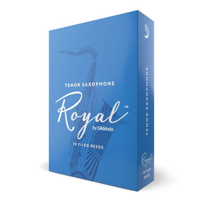 Rico ROYAL Tenor Sax Reeds - Box of 10 - Strength 2.5