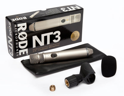 RØDE NT3 – 3/4 Inch Cardioid Condenser Microphone