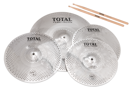 Total Percussion SRC45 Sound Reduction Cymbals Box Set