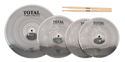 Total Percussion SRC45 Sound Reduction Cymbals Box Set