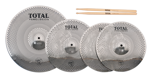 Total Percussion SRC45 Sound Reduction Cymbals Box Set