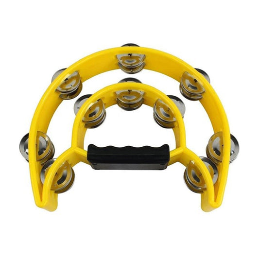 Mano Percussion TMP13Y Double Half-Moon Tambourine
