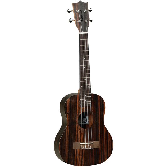 Tanglewood TWT19B Tiare Tenor Ukulele All Figured Ebony w/Gig Bag