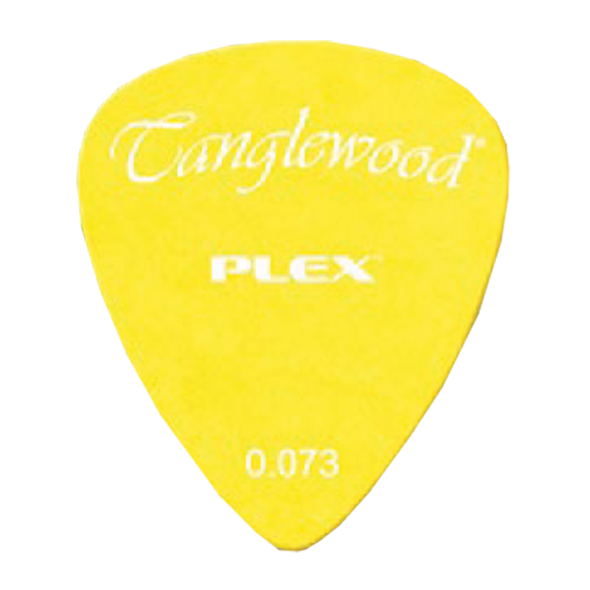 Tanglewood TWPP3 Plex Picks Pack of 12 .073 Yellow