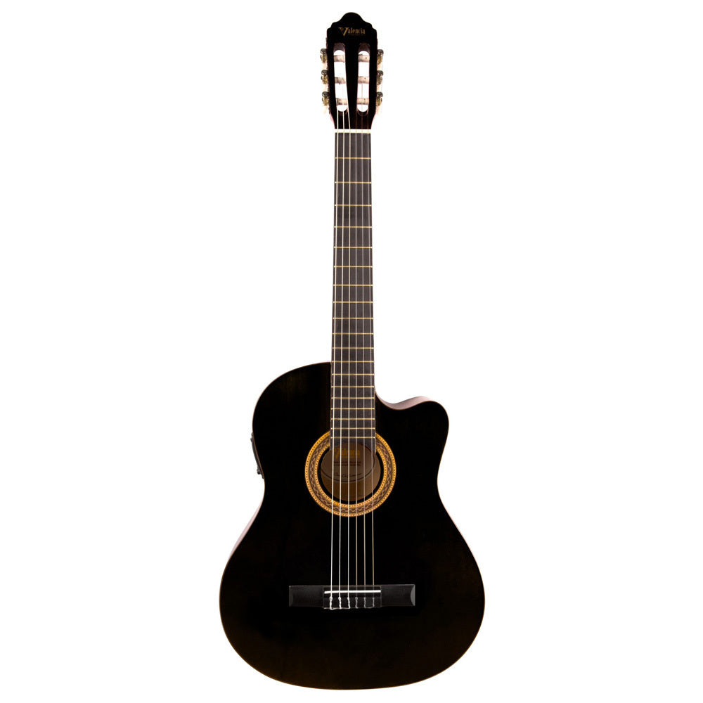 Valencia Series 100 Classical Guitar - Cutaway Ele
