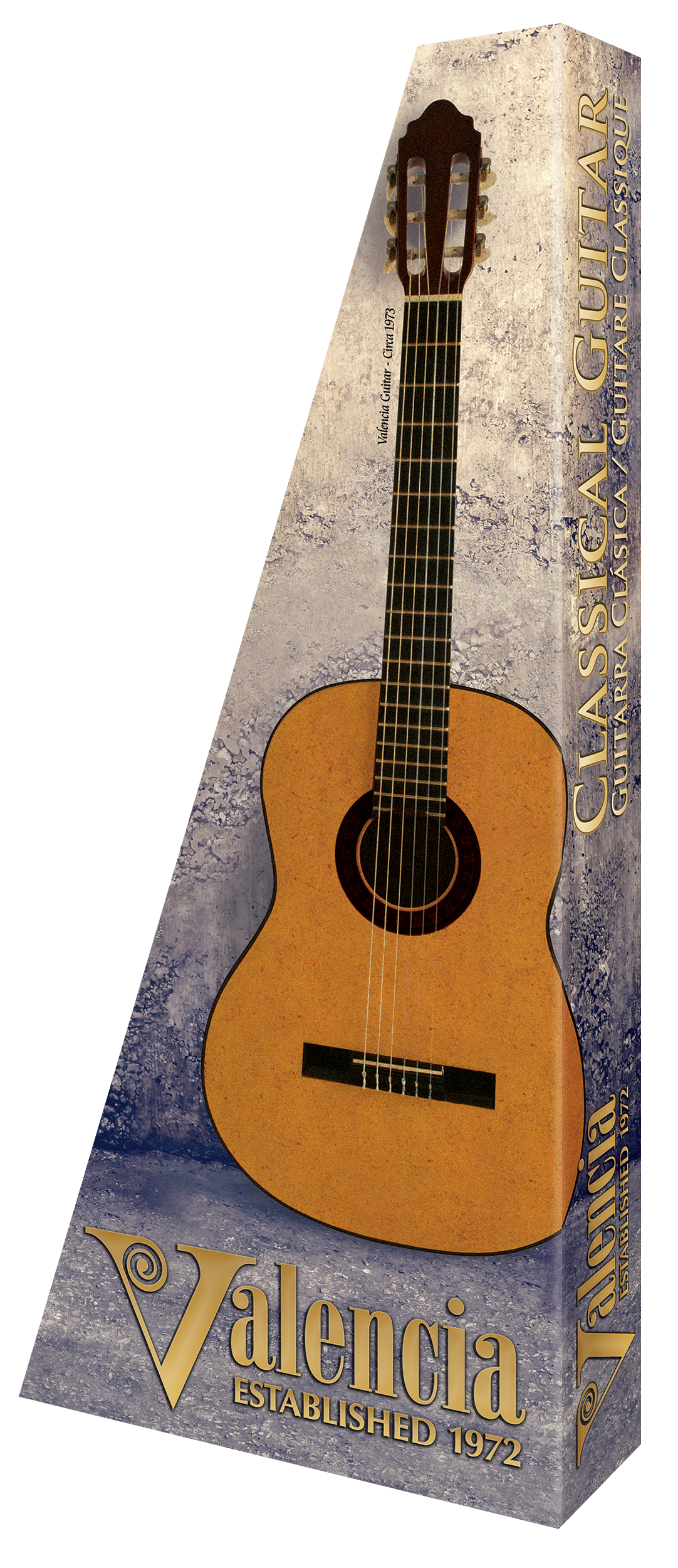 Valencia VC204HL Classical Guitar - Hybrid, Thin Neck - Left Hand
