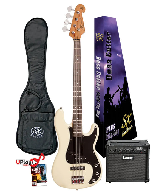 Essex SX Bass Guitar Pack with LX15B Amp