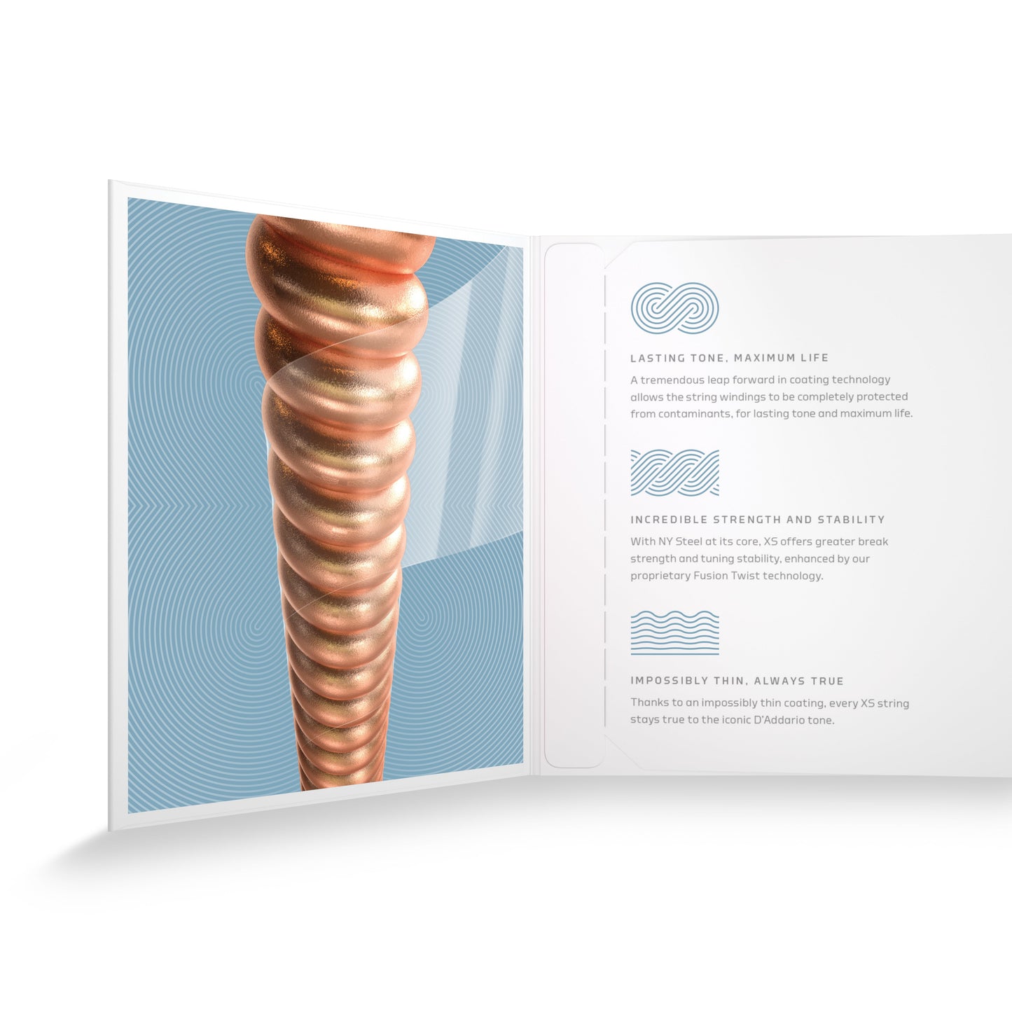 D'Addario 10-38 Light, XS Phosphor Bronze Mandolin Strings