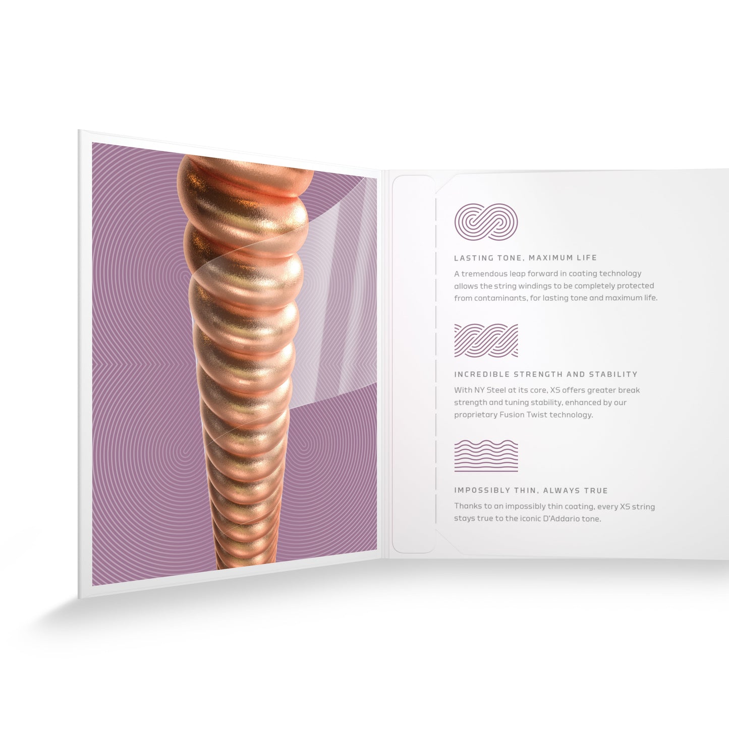 D'Addario XSM11540, XS Mandolin Phosphor Bronze, Custom Medium, 11.5-40