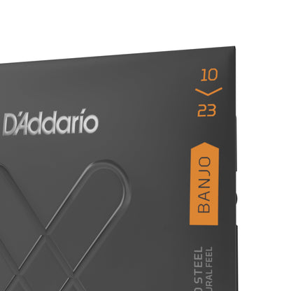 D'addario Xtj1023 Xt Banjo Nickel Plated Steel, Medium, 10-23