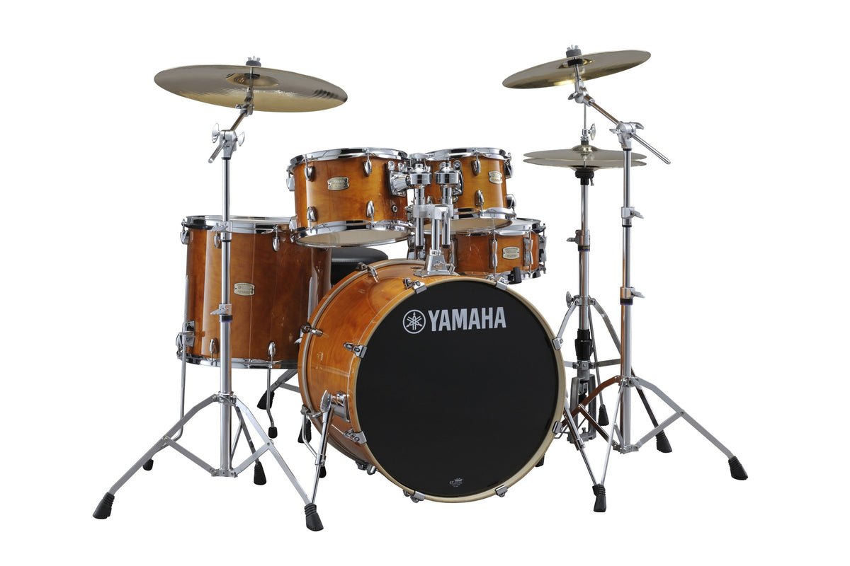 Yamaha Stage Custom Birch drum kit in Honey Amber