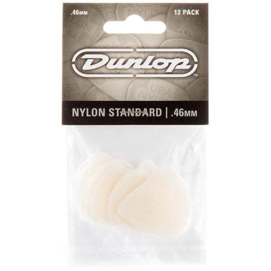 Dunlop Nylon Guitar Pick Pack - 0.46mm - 12 picks