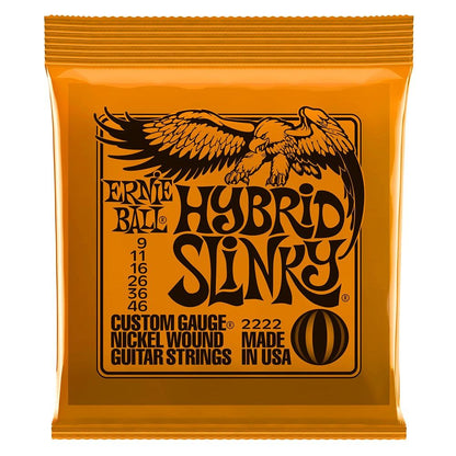 Ernie Ball Hybrid Slinky 9-46 Electric Guitar Strings