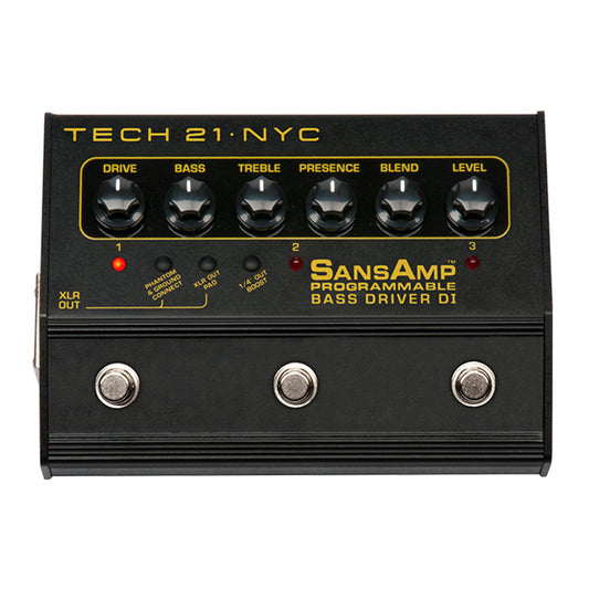 Tech 21 SansAmp Bass Driver Programmable DI/Preamp