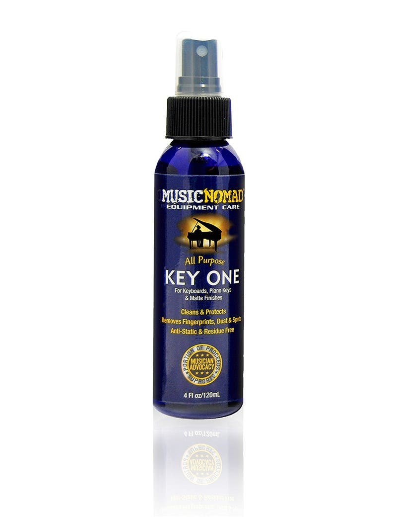 Music Nomad Cleaner for Keyboard, Piano Keys & Matte Finishes -120ml