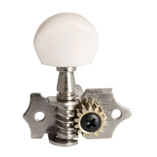 Mahalo Ukulele Geared Machine Head Left-Hand White Button