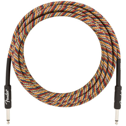 Festival Instrument Cable Pure Hemp 18.6' (Rainbow)